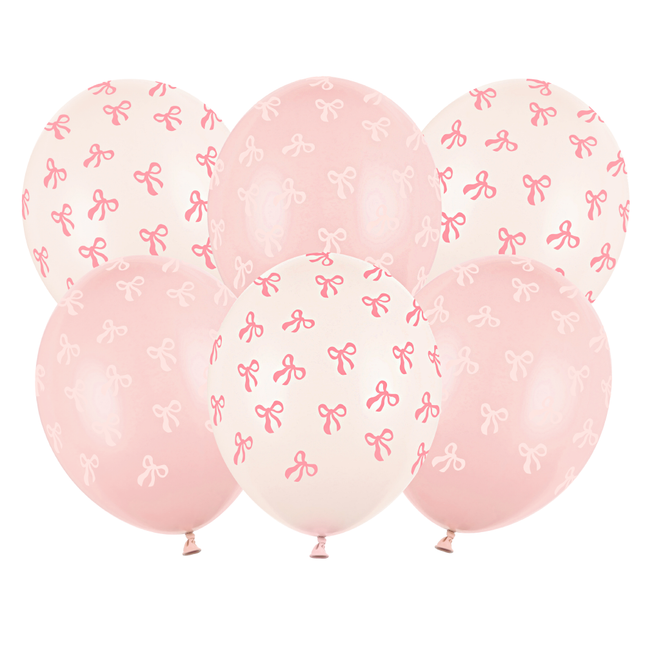 Roze Strikjes – 6 stuks