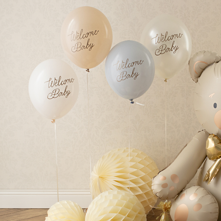 ballonnen welcome baby