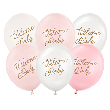 welcome baby ballonnen