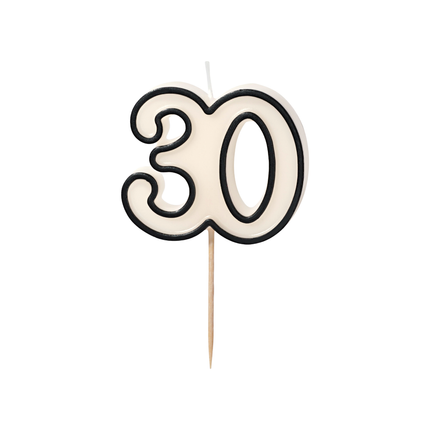 taartkaars 30