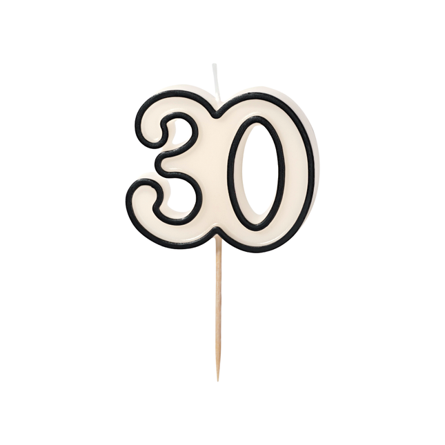 taartkaars 30