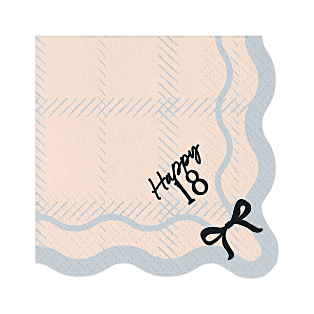 servetten happy 18