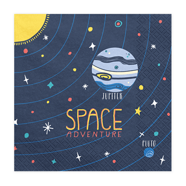 space party servetten
