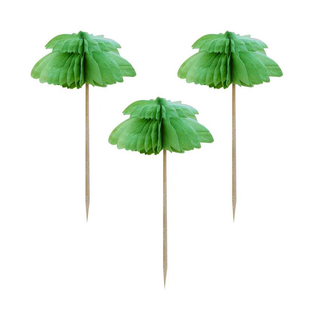 prikkers met palmboompjes
