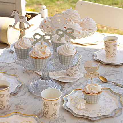 gender neutrale beige babyshower