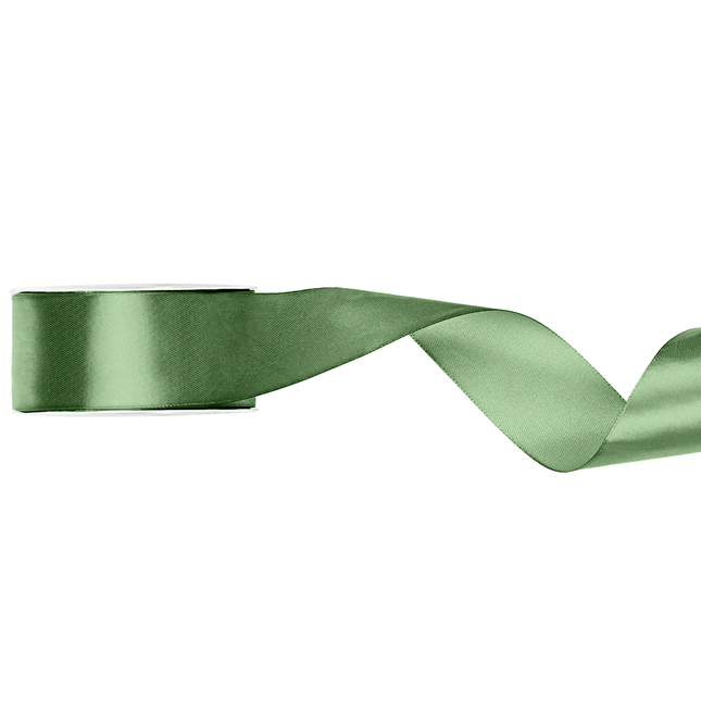 groen satijn lint