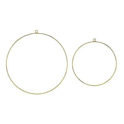 Twee metalen ringen