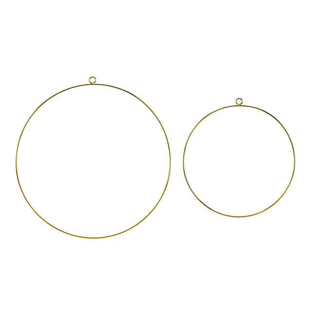Twee metalen ringen