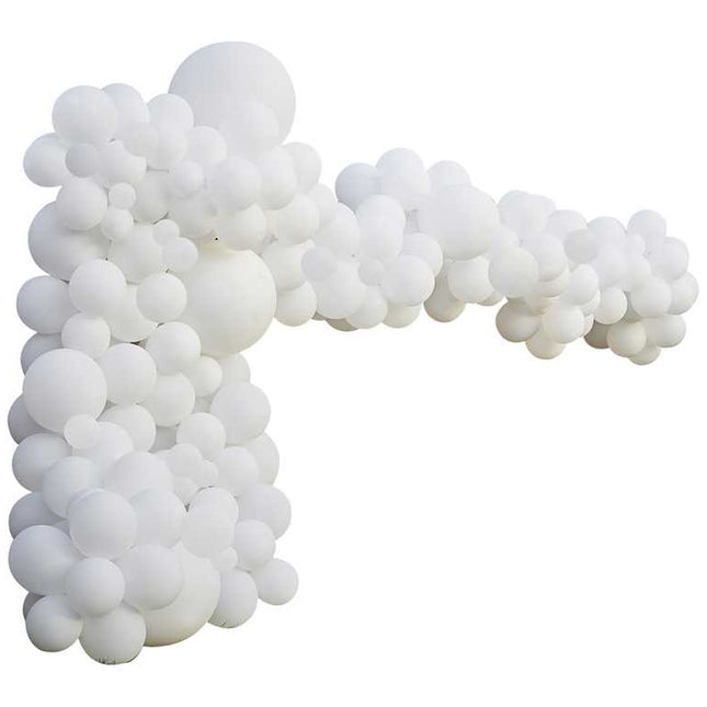 Ballonnenversiering Wit XL