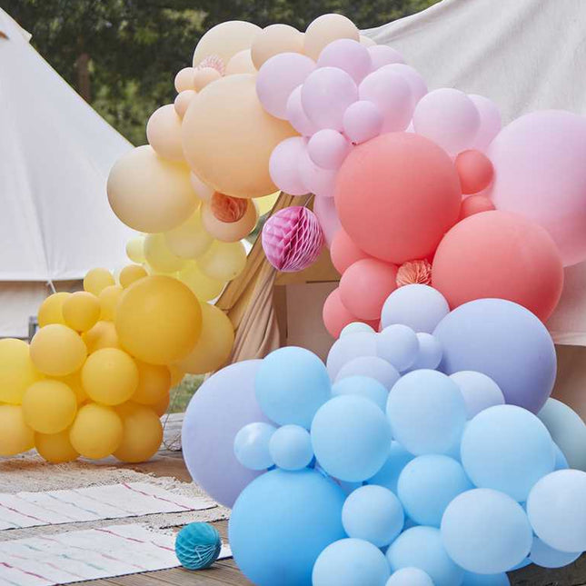 Ballonnenversiering Bright XL - 200 stuks