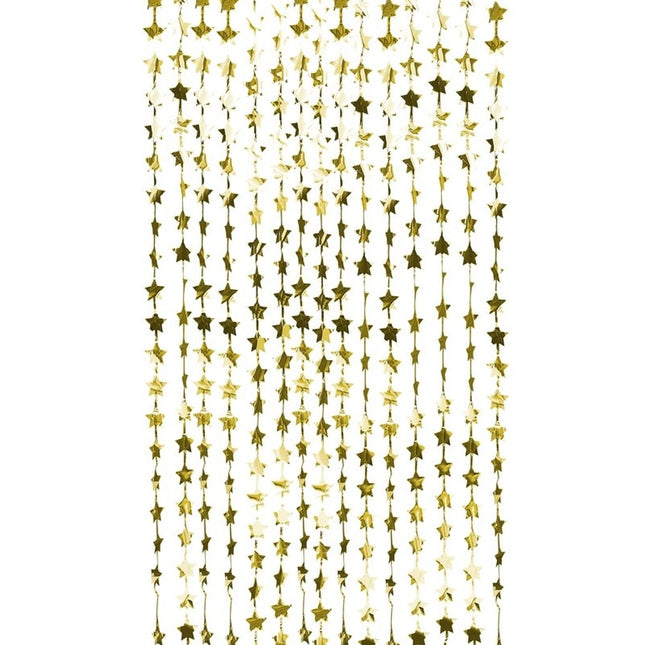 Backdrop Sterren Goud - 2.2 meter