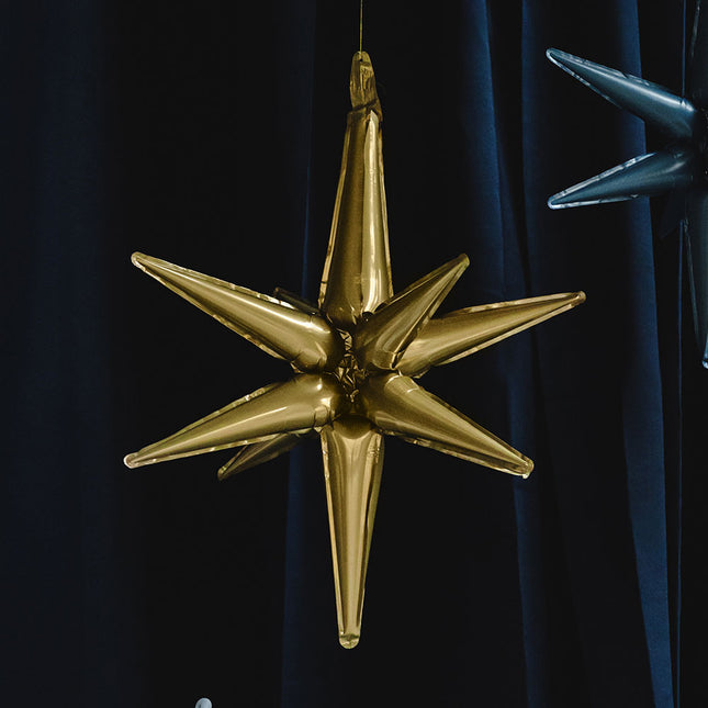 Ster 3D Goud – 50 Centimeter