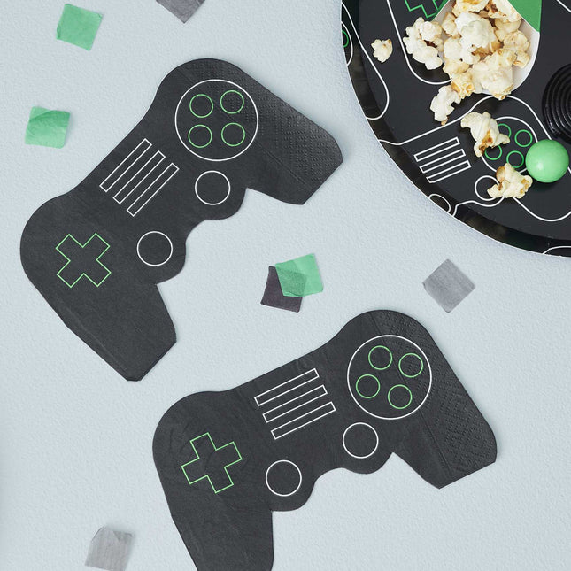 Servetten in de vorm van een Controller