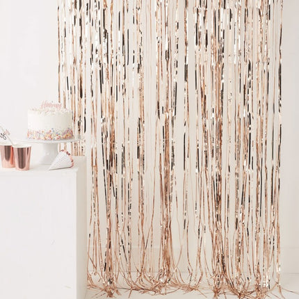Backdrop Rosé Goud - 2 Meter