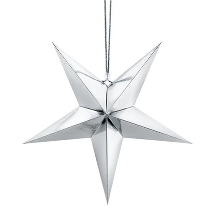 Hanger Ster Zilver - 30 centimeter