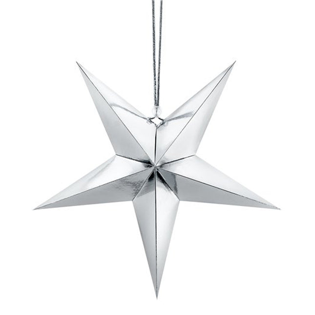 Hanger Ster Zilver - 30 centimeter