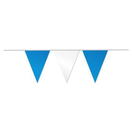 Slinger - Blauw/Wit - 10 meter