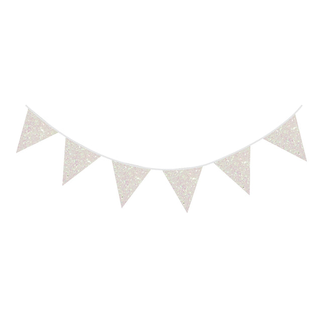 Rosé Goud Glitter - 6 Meter