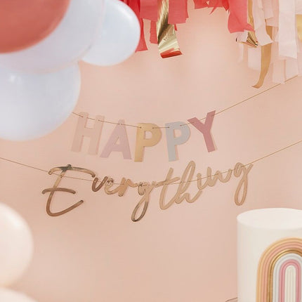 Letterslinger Happy Everything Pastel - 1.5 meter