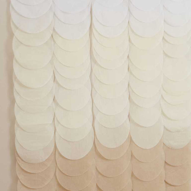 Ballonnen bundel met neutrale tinten voor een babyshower