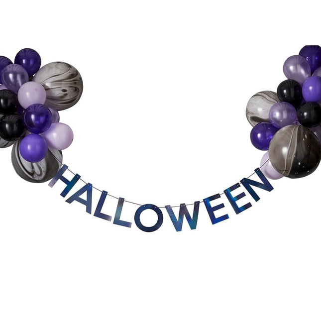 Pakket Halloween Slingers & Ballonnen - 25 stuks