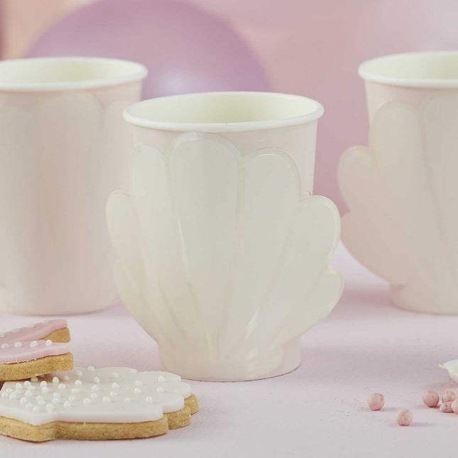 Bekers met Schelp design