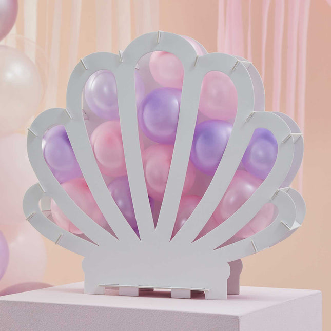 Ballonstandaard in de vorm van een Schelp