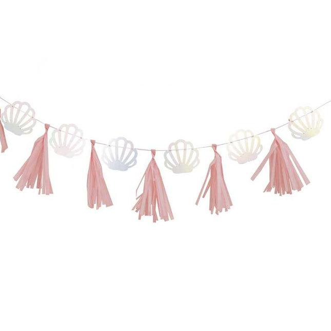 Slinger met Schelpjes en tassels
