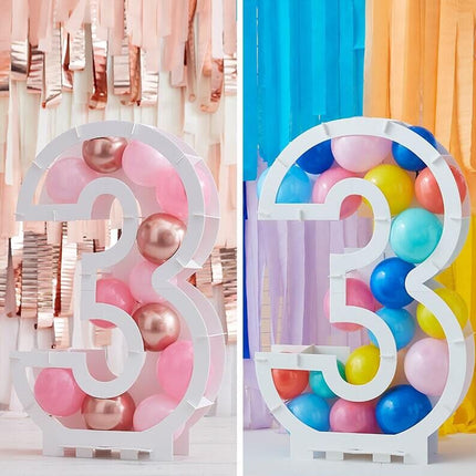 Ballonnen standaard - Nummer 0 t/m 9