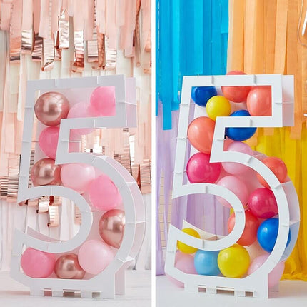 Ballonnen standaard - Nummer 0 t/m 9