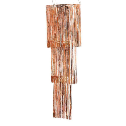 Kroonluchter Franjes Rose Goud - 130cm