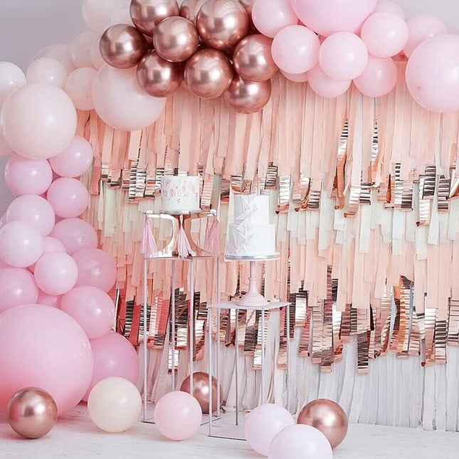 Ballonnenboog Kit Roze Rosé Goud XL