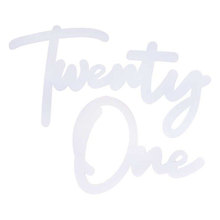 Ballonnenboog Bord Twenty One