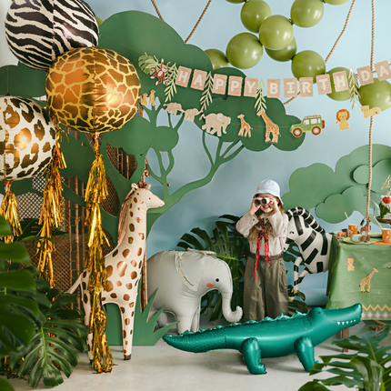 Ronde Folieballon - Giraffe