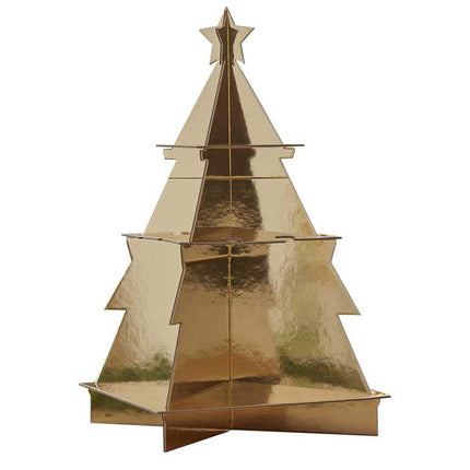 Hapjes & Drankjes Standaard in de vorm van een kerstboom
