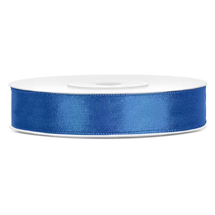 Satijnlint Blauw - 25 Meter