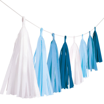 Tassel Slinger Blauw Mix - 3 Meter