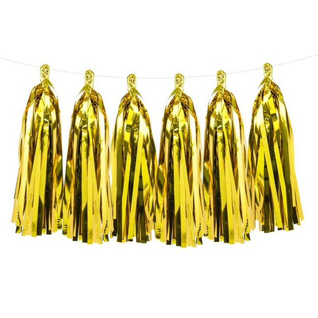 Tassel Slinger Goud - 2 meter