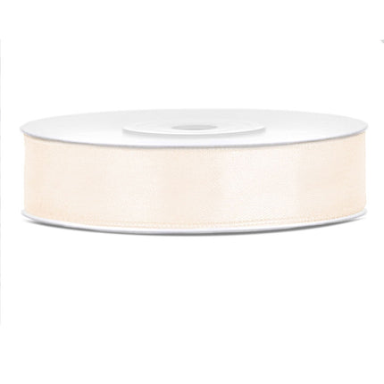 Satijnlint Licht Creme - 25 Meter