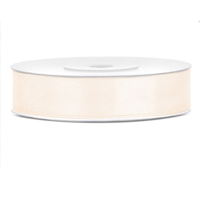 Satijnlint Licht Creme - 25 Meter