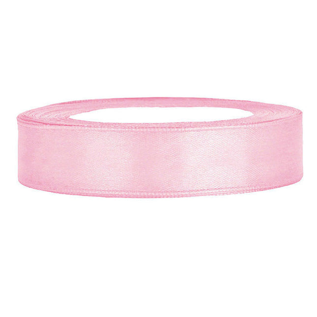 Satijnlint Roze - 25 Meter
