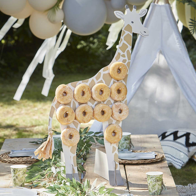 Donut Standaard in de vorm van een Giraffe