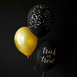 gouden ballon met metallic effect