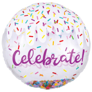 Confetti Ballon Celebrate - 71 cm