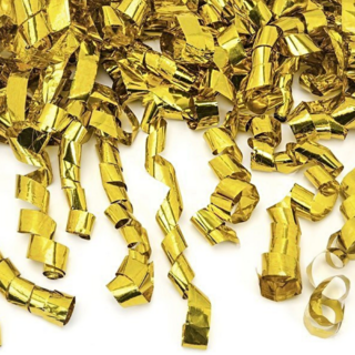 gouden streamers confetti kanon