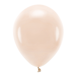 creme roze ballonnen van natuurlijk rubberlatex