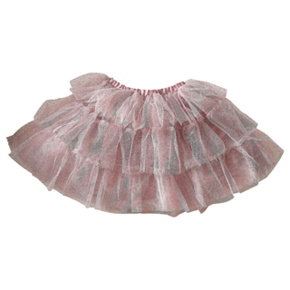 roze tutu met zilveren diamantjes